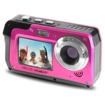 Minolta MN40WP 48MP Qhd Dual Lcd Screen Waterproof Camera, Pink. Fixed Price $99.00.