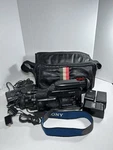 Sony CCD-F201 Handycam Camcorder With Charger Cpc Case Untested/for Repair. Fixed Price $39.99.