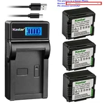 Kastar VW-VBG070 Battery Lcd Usb Charger For Panasonic VW-VBG130-K VW-VBG130PPK. Fixed Price $25.99.