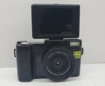 Cmos Digital Camera Flip Open 4X 2.7K Uhd Fhd Zoom 32GB Memory Card. Fixed Price $19.99.