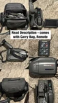 Panasonic PV-L650D Palmsight Palmcorder Vhs-c Video Camera Camcorder. Fixed Price $29.99.