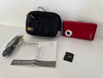 Colorpix LW-DV314FR Handheld Digita Video Camera Red, Case, Memory Card, Tested. Fixed Price $39.99.