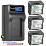 Kastar Battery Lcd Wall Charger For Panasonic VW-VBG130 HDC-SD100GK. Fixed Price $51.99.