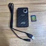 Jvc GC-FM1BU Hd Memory Camcorder Camera Black W/ Usb Charging Cable & Sd Card. Fixed Price $49.99.