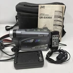 Jvc GR-SX950 Super Vhs 300X Digital Zoom Camcorder Charger Tape Tested Repaired. Fixed Price $125.00.