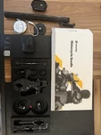 INSTA360 Go 3S 128GB Motorcycle Bundle + Self Stick Helmet Mount. Fixed Price $300.00.