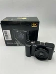 Wednkoly DC202L-AF 4K Digital Camera For Photography 48MP*** Black. Fixed Price $18.91.