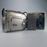 Canon DC10 Handheld Dvd-rw Camcorder Silver Tested. Fixed Price $54.51.