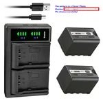 Kastar Battery LTD2 Usb Charger For Panasonic AG-CX350 4K Handheld Camcorder. Fixed Price $53.99.