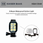 Kaiser Baas KBA13048 X-beam Action Camera Light, Compatible With The X250, X300,. Fixed Price $107.75.