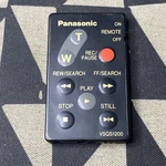 Panasonic VSQS1200 Camcorder Remote Control. Fixed Price $6.00.