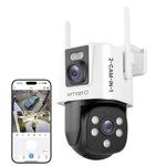 WIFI6 Dual-lens Security Camera, 4MP Qhd 2-IN-1 Home With 180 Static .... Fixed Price $106.29.