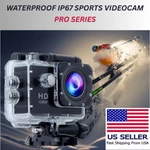 1080P Ultrahd Action Camera Sportscam-pro Series 2" Lcd Screen Wide-angle Lens. Fixed Price $34.95.