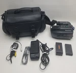 Panasonic Palmcorder 150X Digital Hd PV-L501D Vhs-c Sight Camcorder. Fixed Price $112.49.