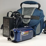 Sony Handycam DCR-SX30E Camcorder Blue 4GB 60X Zoom Compact Video + Charger. Fixed Price $169.19.