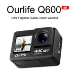 Ourlife Q600 4K30FPS Action Camera Wifi 30M Waterproof + 64GB Sd Uk. Fixed Price $99.93.