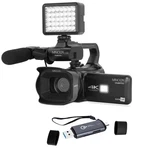 Minolta MN4KPRO 64MP Ultra Hd Autofocus Camcorder Kit, Bundle With Usb 3.. Fixed Price $229.00.