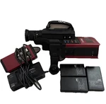 Jvc GR-C1U Red Black Video Movie Vhs-c Handheld Camcorder With Accessories. Fixed Price $274.99.