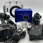 Pyle Gear Action Camera PSCHD60 1080P Waterproof Case Remote 8GB Sd Card. Fixed Price $24.94.