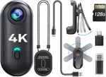 Boblov 128GB Uhd 4K Mini Body Camera, Wearable Action Thumb Size. Fixed Price $59.99.