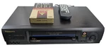 Panasonic Omnivision Blue Line Vcr Vhs Remote Blank Tape Tested 2000 PV-V4620. Fixed Price $74.90.