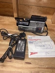 Zenith VM6300 Vhs Movie Video Camcorder Camera Recorder W/ Charger Cords Read. Fixed Price $18.99.
