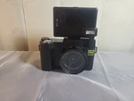 Digital Vlogging Camera 2.7K Uhd Video 24 Mp Photo Flip Rotate Selfie Screen. Fixed Price $55.25.
