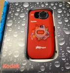 Kodak Red Playsport ZX5 (b)video Digital Pocket Waterproof Camera Camcorder. Fixed Price $19.99.