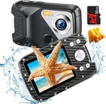 Underwater Camera, Uhd 4K 48MP Autofocus Waterproof With 16X Zoom Selfie. Fixed Price $49.99.
