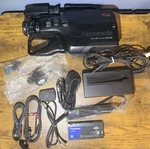 Vintage Panasonic Omnimovie Vhs Camcorder Kit PV-515D Tested As-is. Fixed Price $129.99.