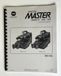 Minolta Master Series-v 16R/18R Vhs Hq Video Camcorder Instruction Manual. Fixed Price $19.00.