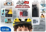 Exploreone 4K Wi-fi Action Helmet Camera With 32 Gb Micro Sd Memory Card Tripod. Fixed Price $19.95.