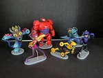 Disney Store Authenticbig Hero Custom-made Ornament Set 6PC New. Fixed Price $34.97.