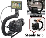 Pro Action Sports Grip Stabilizing Bracket For Sony HDR-CX160 HDR-CX130. Fixed Price $21.95.
