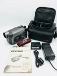 Jvc GR-AX820U Compact Vhs Camcorder Bundle W/ Bag Charger Battery Manual As-is. Fixed Price $29.00.