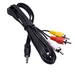 Hqrp A/v Tv Cable For Canon ZR85, ZR90, ZR830, ZR850, ZR900, ZR930, ZR950, ZR960. Fixed Price $5.95.