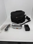 Canon FS10 Camcorder 48X Zoom Digital Video Camera W Case Cords Charger. Fixed Price $82.24.