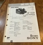 Sony Betamovie BMC-660/600 BC-300 Service Manual. Fixed Price $12.95.
