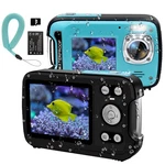 Yeein 4K Underwater Camera 48MP Autofocus Selfie Dual Screen Waterproof.... Fixed Price $88.50.