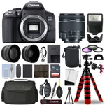 Canon Eos 850D T8I Dslr Camera W/ 18-55MM + 16GB 3 Lens Ultimate Accessory Kit. Fixed Price $1154.95.