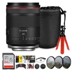 Canon Rf 20MM F/1.4 Lens Full-frame Ultra-wide Prime, Weather-sealed Bundle. Fixed Price $1989.95.