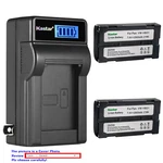 Kastar Battery Lcd Wall Charger For Panasonic AG-EZ30P AG-EZ30U NV-DE3 NV-DJ1. Fixed Price $63.99.