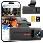 Dual Lens Car Camera Built-in Radar Sentinel 64GB Dash Gray VBN-C100. Fixed Price $99.99.