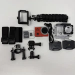Explore One 4K Action Camera With Wifi Bundle Accessories. Fixed Price $21.00.