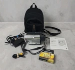 Samsung SCL610 HI8 8MM Camcorder W Bag, Charger, A/v Cable, Tape, + Manual Video. Fixed Price $149.99.