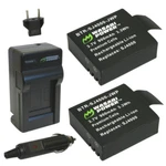 Wasabi Power Battery (2-PACK) And Charger For Sjcam SJ4000, SJ5000 1080P,. Fixed Price $18.99.