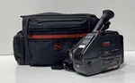 Vintage Minolta Master C-606 Vhs-c Camcorder 6X Zoom With Bag & Accessories. Fixed Price $39.99.
