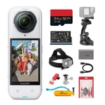 INSTA360 X5 8K Waterproof Action Camera (white) 1/1.28" Sensors, Replaceable. Fixed Price $729.95.