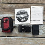 Sony Cyber-shot DSC-H55 14.1MP Digital Black Camera W/ Charger & Sd Dmg See Pics. Fixed Price $119.99.