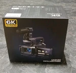 Camcorder Video Camera 6K Ultra 64MP Ir Night Vision Vlogging For Youtube. Fixed Price $219.95.